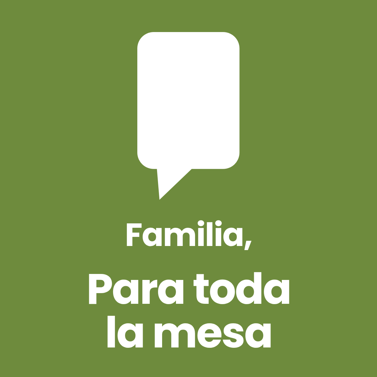 Familia - Para toda la mesa